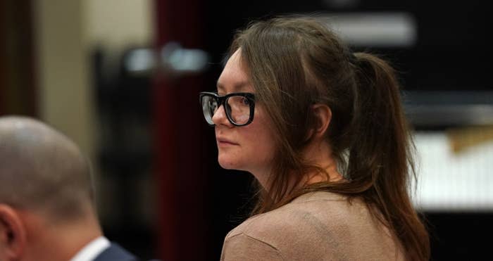 Anna Sorokin in court in 2019