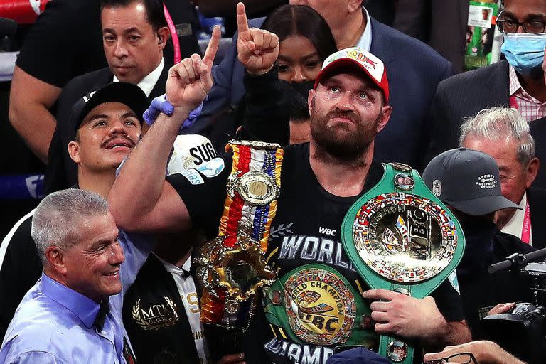 El británico Tyson Fury se erige en uno de los boxeadores más populares del momento.