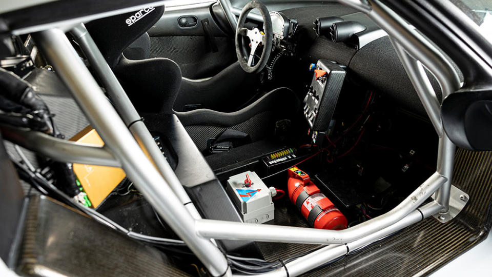 Inside the 2007 Koenigsegg CCGT GT1 Competition Coupé