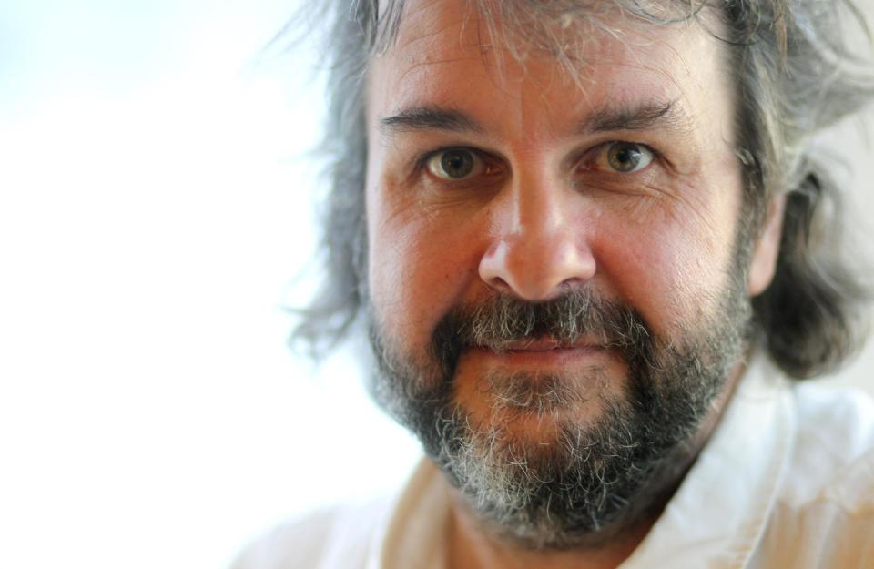 FILE - In this July 14, 2012 file photo, filmmaker Peter Jackson, from the film "The Hobbit: An Unexpected Journey," poses for a portrait during Comic-Con, in San Diego. Jackson's decision to shoot his epic three-part J.R.R. Tolkien prequel in the super-clear format that boosts the number of frames per second to 48 from the current standard, 24, has some unintended consequences. (Photo by Matt Sayles/Invision/AP, File)