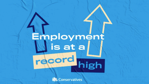 <span class="caption">But that counts people working less than six hours a week on zero-hour contracts.</span> <span class="attribution"><span class="source">Conservative & Unionist Party</span></span>