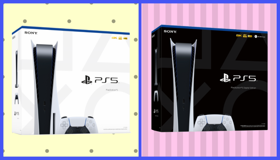 Both the standard and digital editions of the PlayStation 5 are available at Walmart. (Photo: Sony)