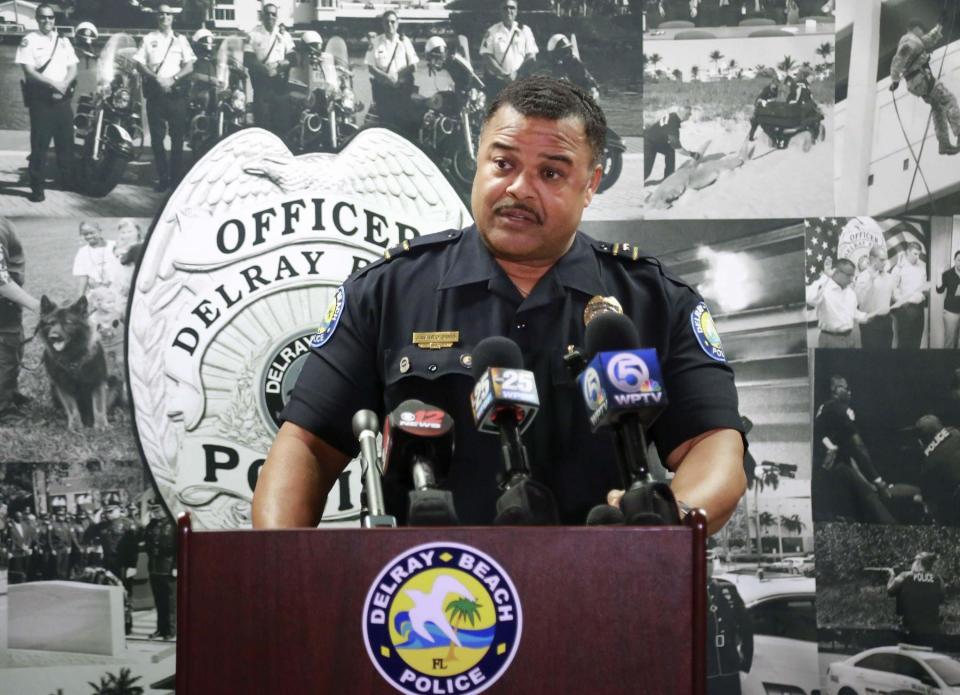 Javaro Sims was the first African American to serve as the chief of police in Delray, a city that is 62.8% white, according to the latest U.S. Census.