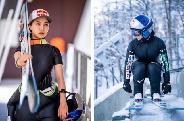 高梨沙羅長相甜美、滑雪技巧高超有許多粉絲。（圖／翻攝自高梨沙羅Instagram）