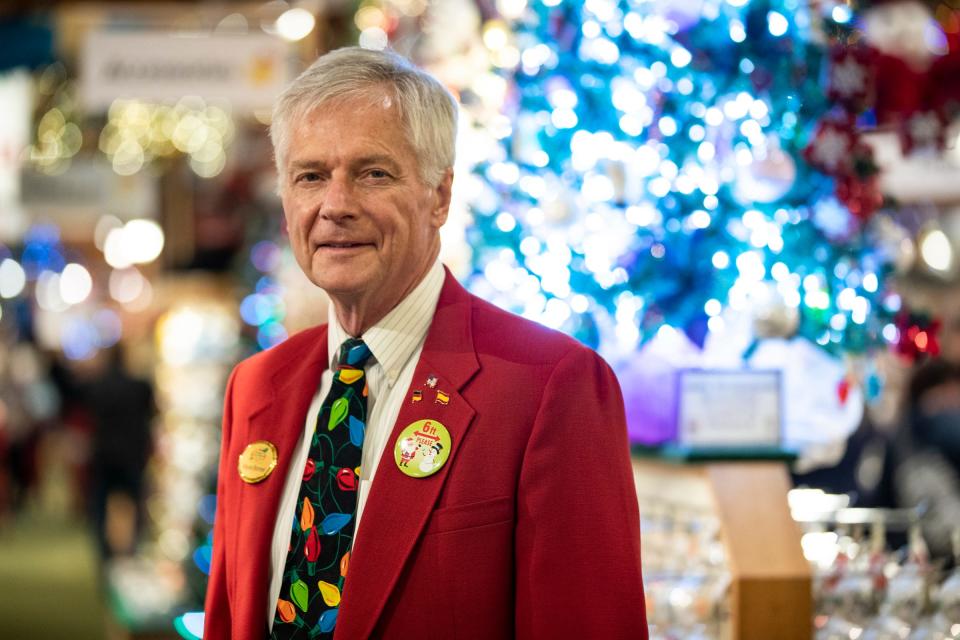 President and CEO Wayne Bronner at Bronner's CHRISTmas Wonderland in Frankenmuth, Mich., on Oct. 20, 2021.