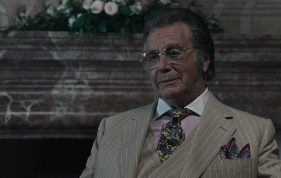 Al Pacino as Aldo Gucci in House of Gucci