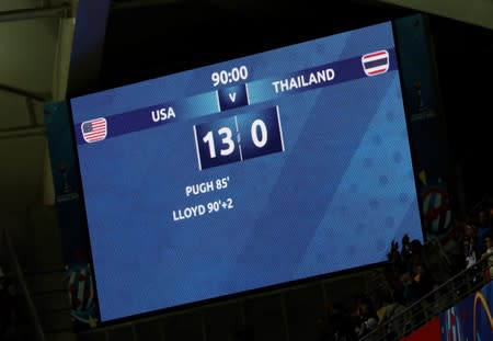 Women's World Cup - Group F - United States v Thailand