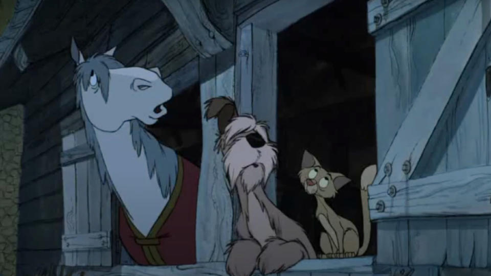 The animals of 101 Dalmatians