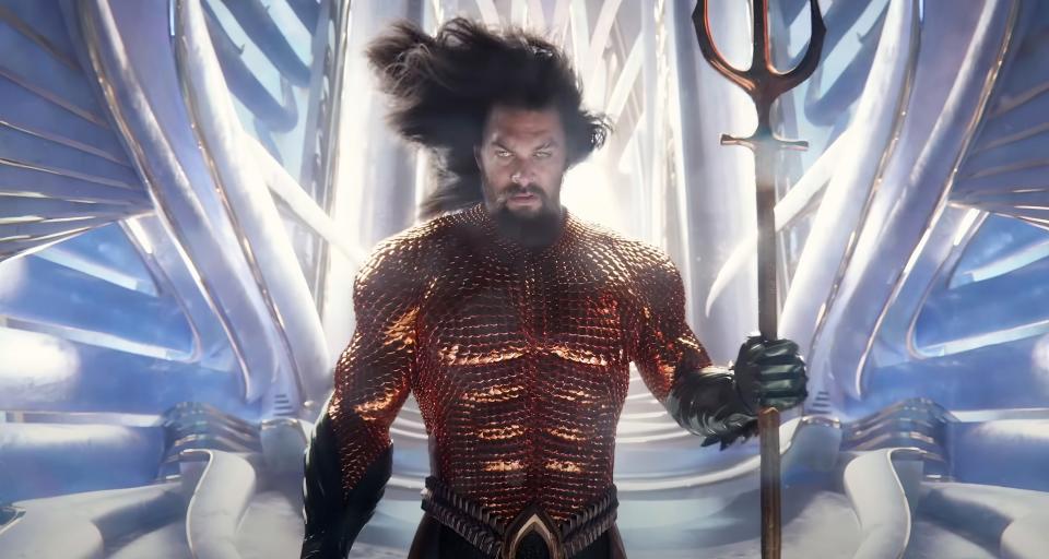 Jason Momoa in 'Aquaman and the Lost Kingdom'