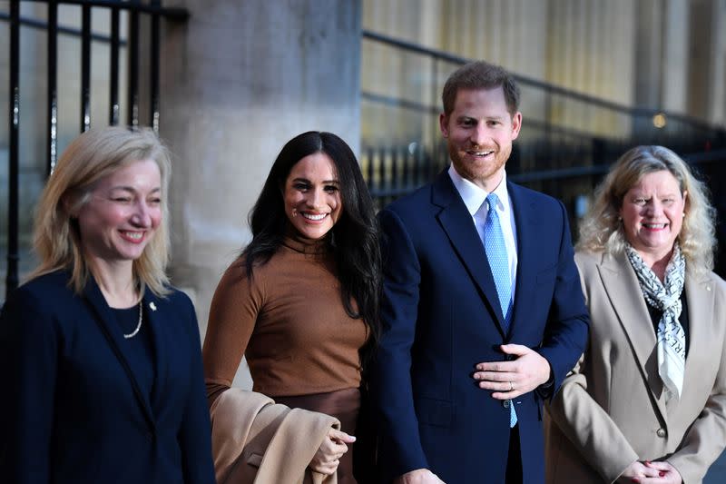 The Duke and Duchess of Sussex visit Canada House