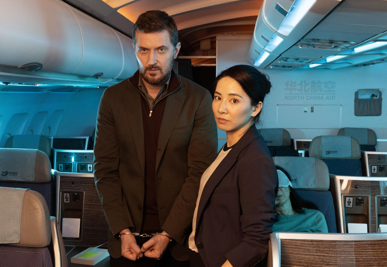  Red Eye is a thriller starring Richard Armitage and Jing Lusi. 