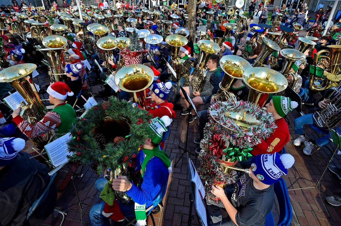 TubaChristmas will return to Crown Center Square on Dec. 9.