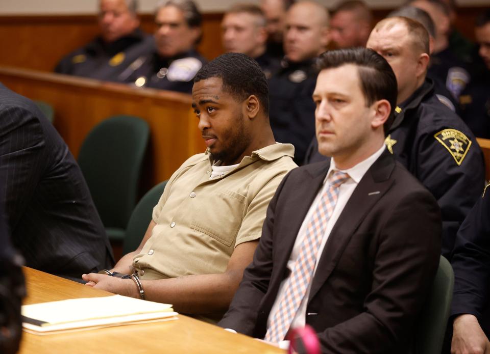 Kelvin Vickers Jr. was sentenced to life without parole for the 2022 murder of Rochester Police Officer Anthony Mazurkiewicz and two other men.