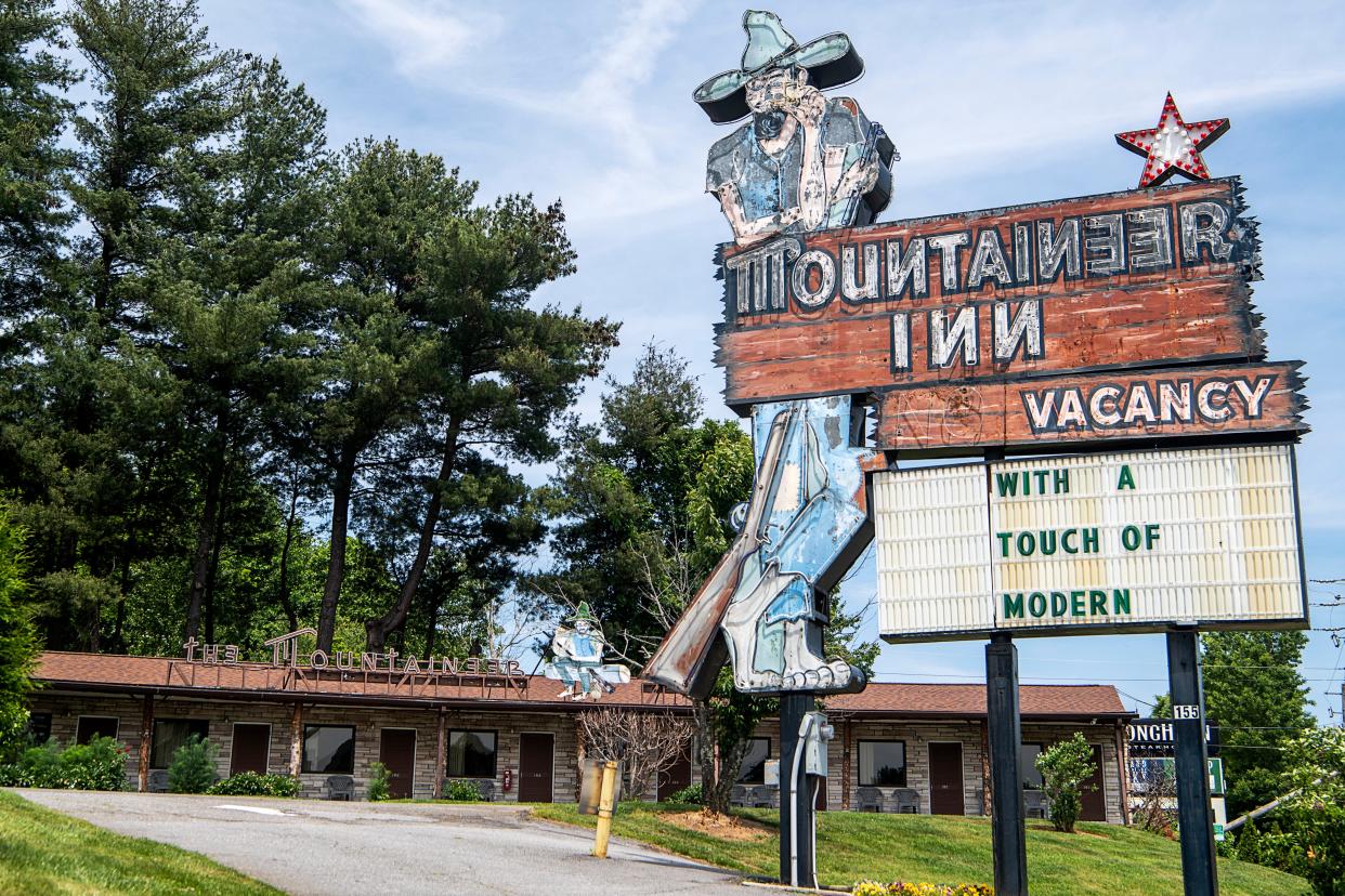 The Mountaineer Inn on Tunnel Road in Asheville May 23, 2023.