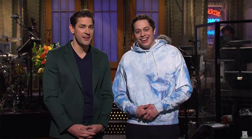 John Krasinski, Pete Davidson, SNL