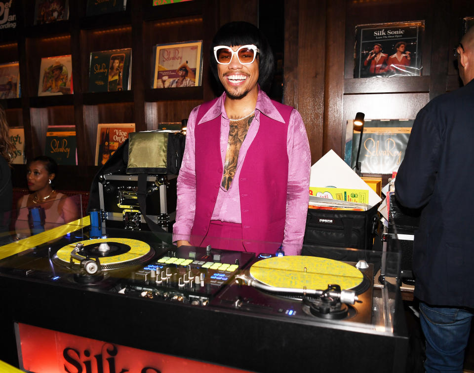 Anderson .Paak DJ’s at On The Record at Park MGM In Las Vegas on May 14, 2022 in Las Vegas. - Credit: Denise Truscello/Getty Images for Park MGM