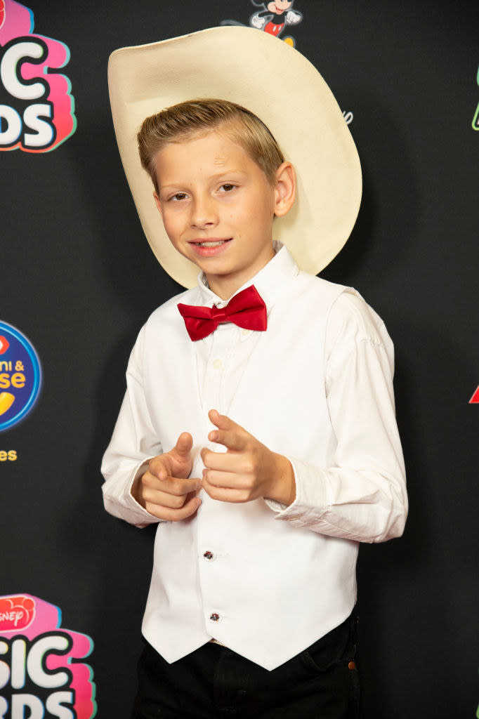 Closeup of Mason Ramsey