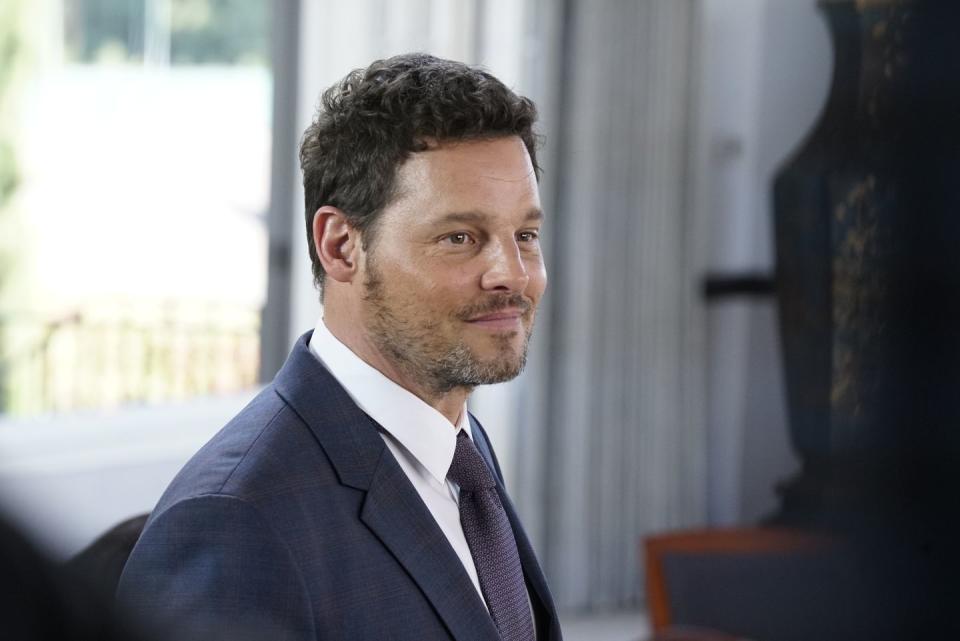 <p>Justin Chambers was one of the few original cast members left on <em>Grey’s Anatomy</em> by season 16. But after 15 years, the he decided to move. In a <a href="https://www.thewrap.com/justin-chambers-is-leaving-greys-anatomy-after-playing-dr-alex-karev-for-15-years/" rel="nofollow noopener" target="_blank" data-ylk="slk:statement;elm:context_link;itc:0" class="link ">statement</a>, he told fans there was no dramatic reason for his exit: "There's no good time to say goodbye to a show and character that's defined so much of my life for the past 15 years. For some time now, however, I have hoped to diversify my acting roles and career choices. And, as I turn 50 and am blessed with my remarkable, supportive wife and five wonderful children, now is that time."</p>