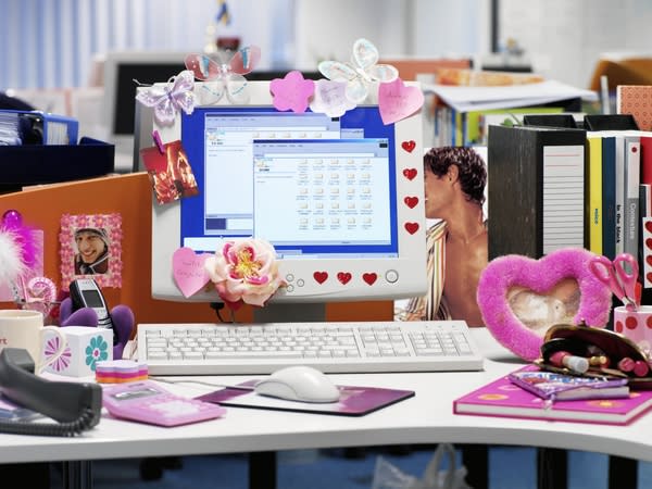 Boost your happiness at work by brightening your desk