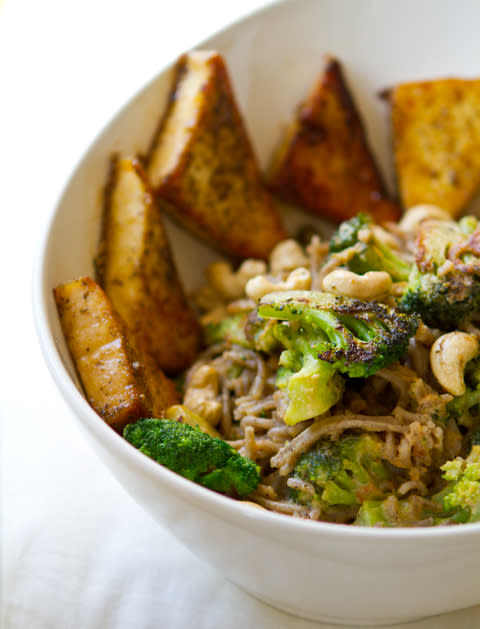 eanut Lime Soba Noodles with Tofu and Broccoli