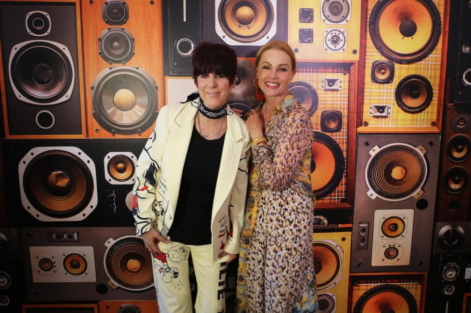 Diane Warren and Belinda Carlisle