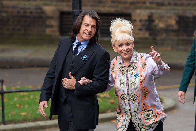 Dame Barbara Windsor and her husband Scott Mitchell