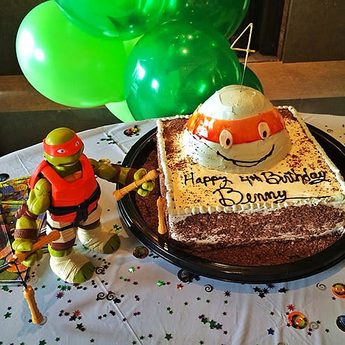 TMNT Birthday Cake - Amy Latta Creations