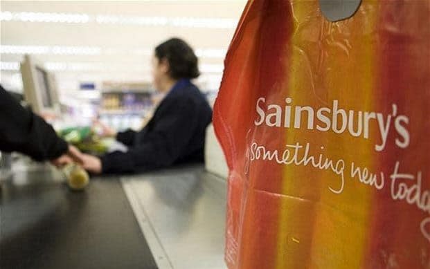 The reader made an order on Sainsbury's because it was offering a discount