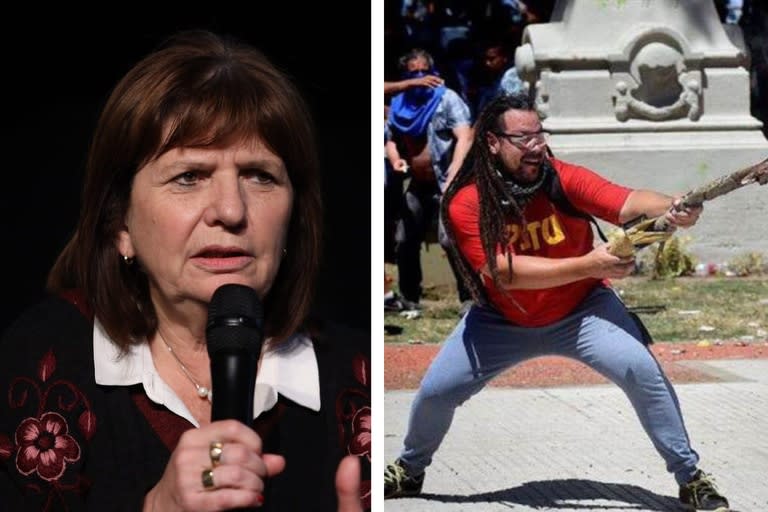 Patricia Bullrich y Sebastián Romero