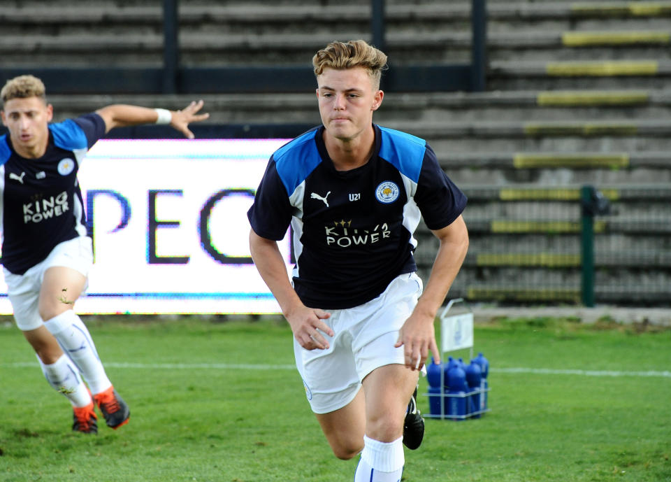 Come and get me: Leicester City released midfielder Ethan Hodby – and he has taken unusual steps to find a new club