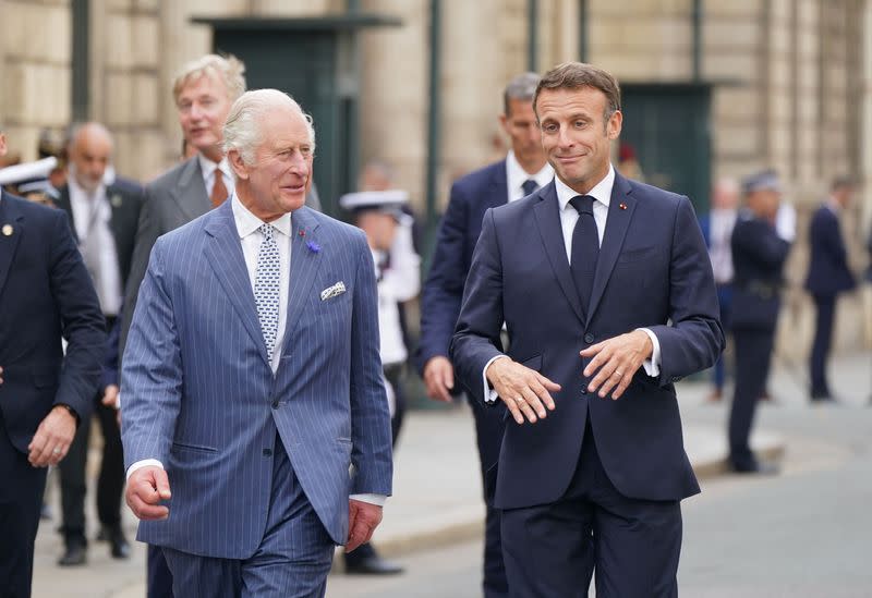 Britain's King Charles first State visit to France