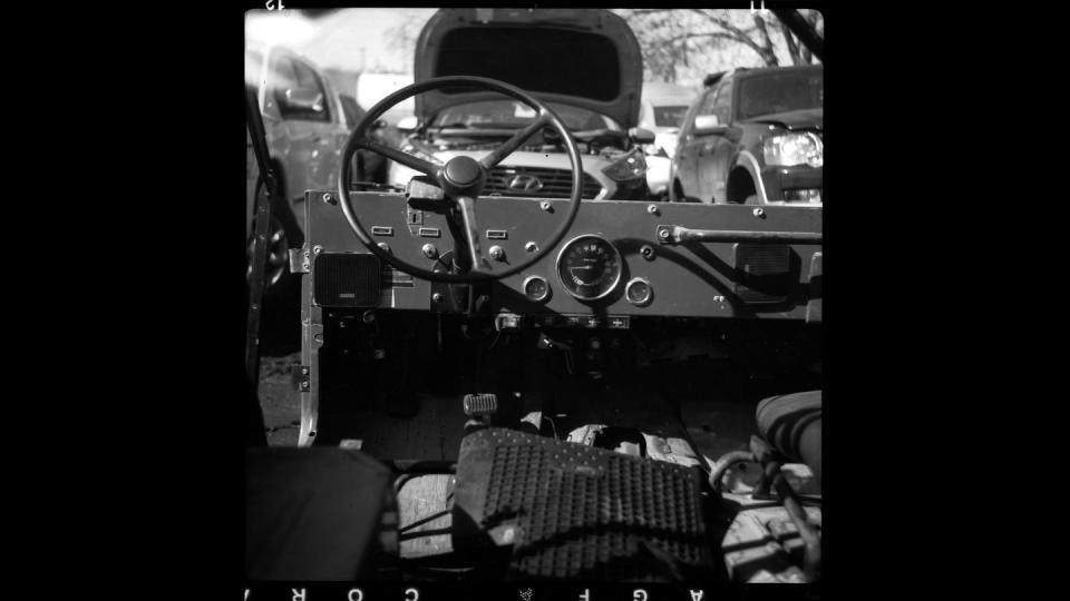 1974 jeep cj5 in colorado junkyard