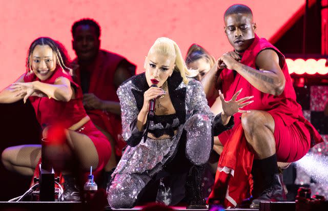 <p>Christopher Polk/Billboard via Getty</p> Gwen Stefani performs at the Honda Center's 30th Anniversary Concert on Sept. 9, 2023 in Anaheim