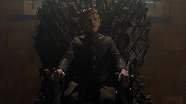 Things aren't looking great for King Tommen...Photo: HBO