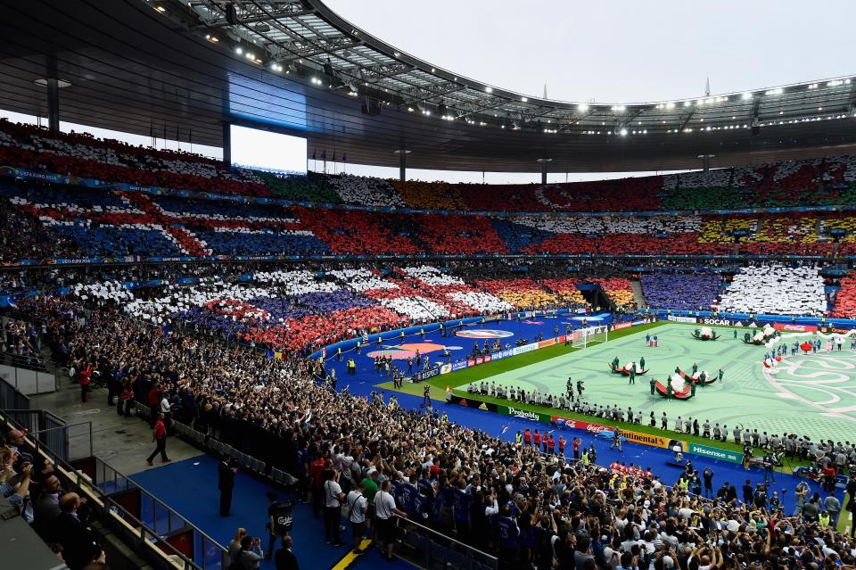 The Euro 2016 opening ceremony in Paris (Getty Images)