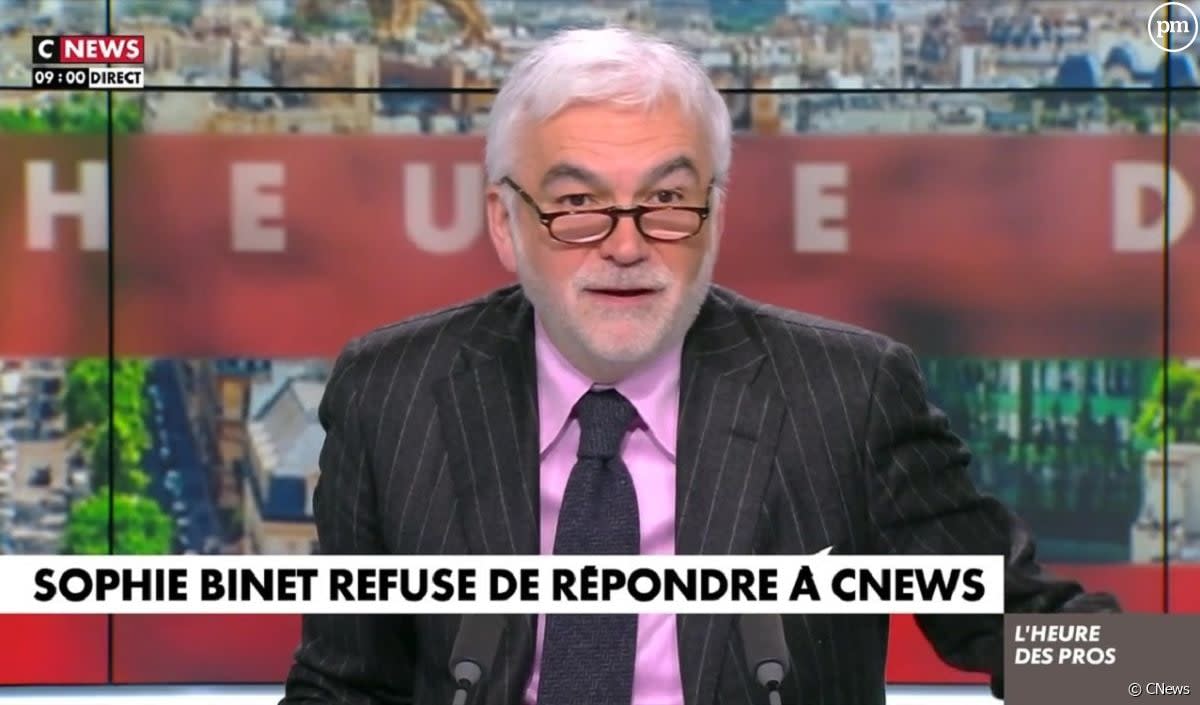 "Si jeune et si totalitaire !" : Pascal Praud flingue Sophie Binet (CGT) après son refus de parler à CNews - CNews