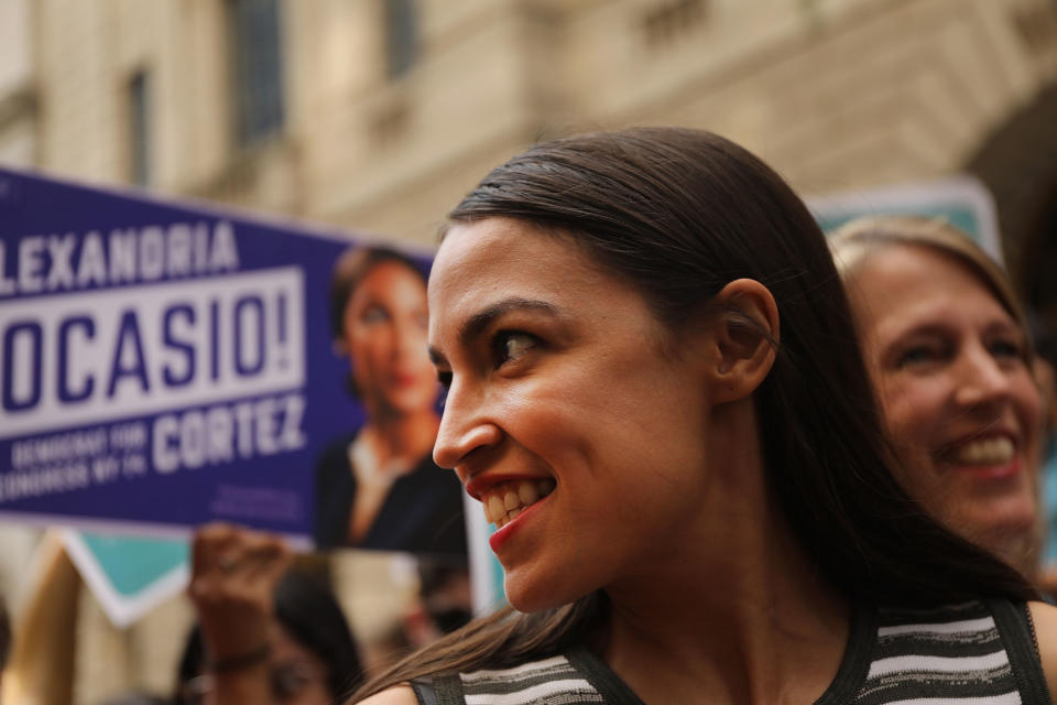 Rep. Alexandria Ocasio-Cortez (D-N.Y.) is one of the few members of Congress who openly identifies as a democratic-socialist. (Photo: Spencer Platt via Getty Images)