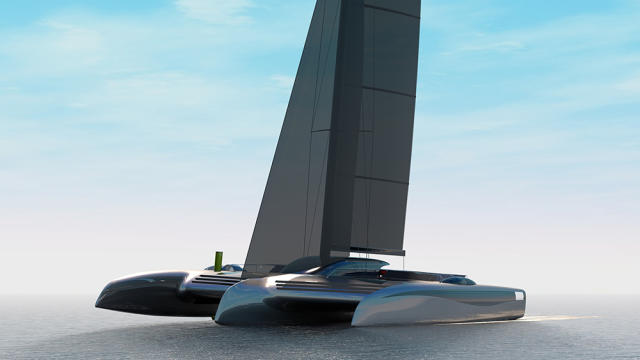 Van Geest Design's 459-Foot Megayacht Concept Was Inspired by
