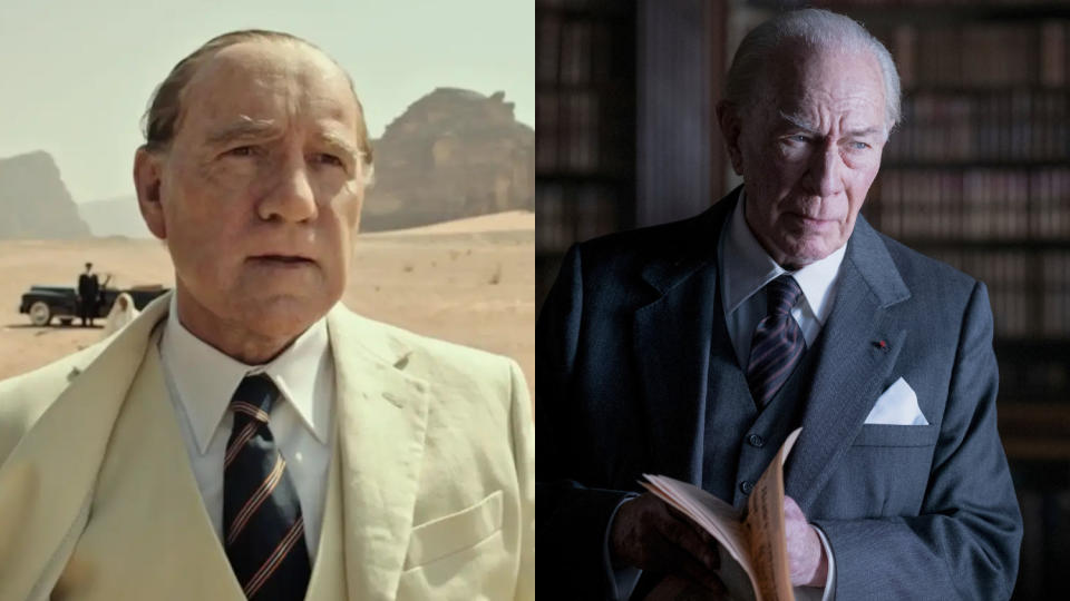 Kevin Spacey was replaced by Christopher Plummer in 'All the Money in the World'. (Credit: Sony)