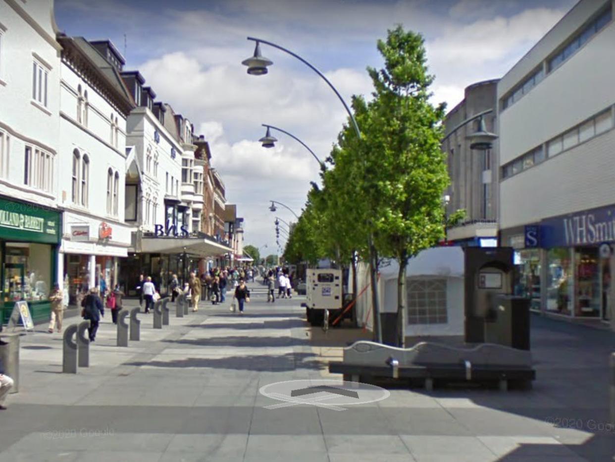 The ATM was in Chapel Street, Southport (Google Maps)