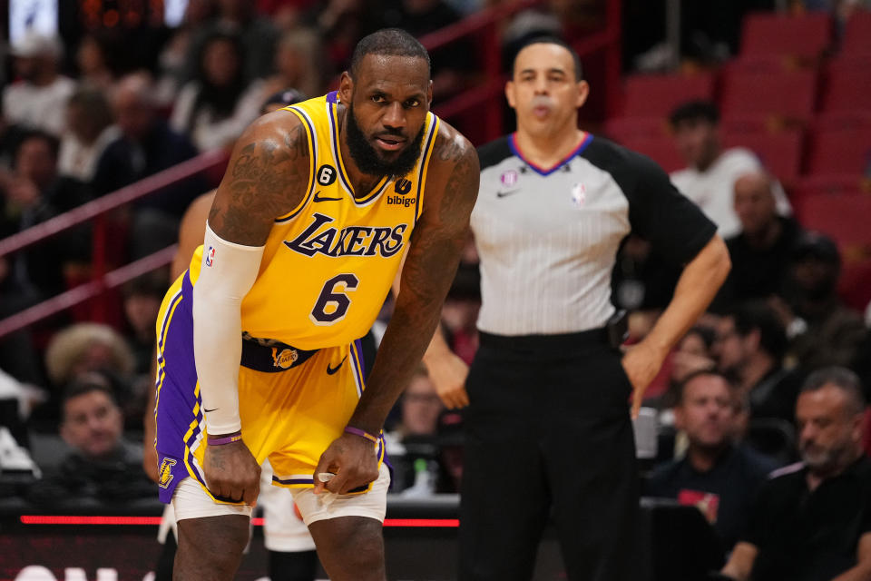 Los Angeles Lakers-Stürmer LeBron James