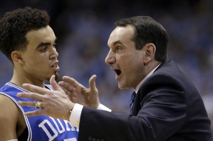 How far will Mike Krzyzewski's Blue Devils go in this year's tournament? (AP)