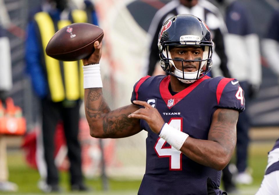 Houston Texans quarterback Deshaun Watson