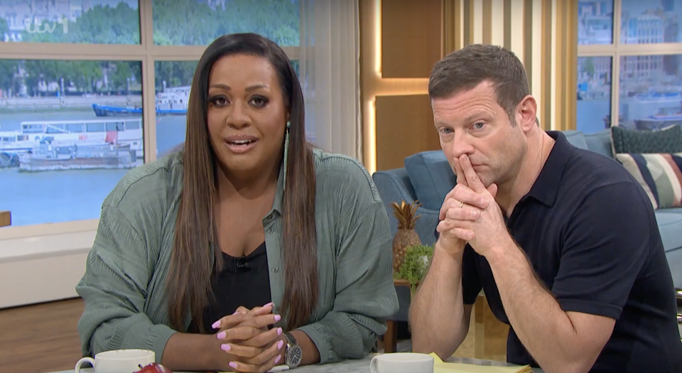 Alison Hammond and Dermot O'Leary respond to Phillip Schofield's interview on This Morning. (ITV/YouTube)