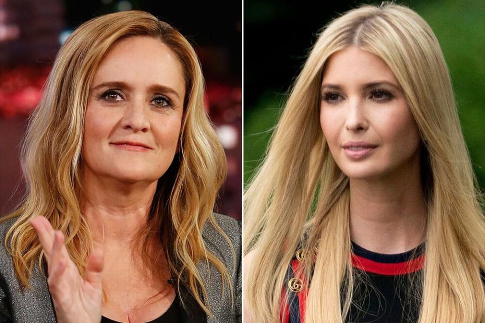 Samantha Bee (left) and Ivanka Trump | Getty; Shutterstock