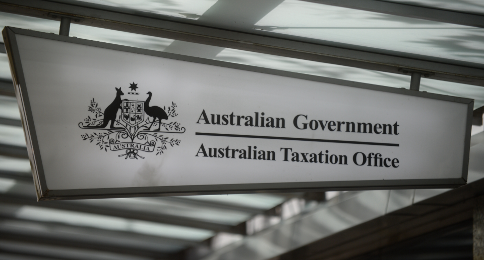 Australian Taxation Office (ATO) sign