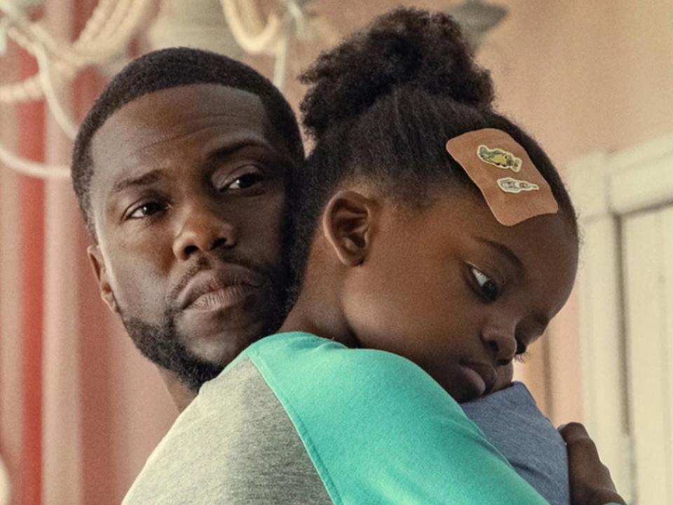 Kevin Hart led Netflix film ‘Fatherhood’ in 2021 (PHILIPPE BOSSE/NETFLIX)