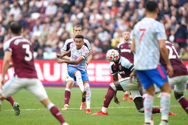 Jesse Lingard curls home the winning goal 