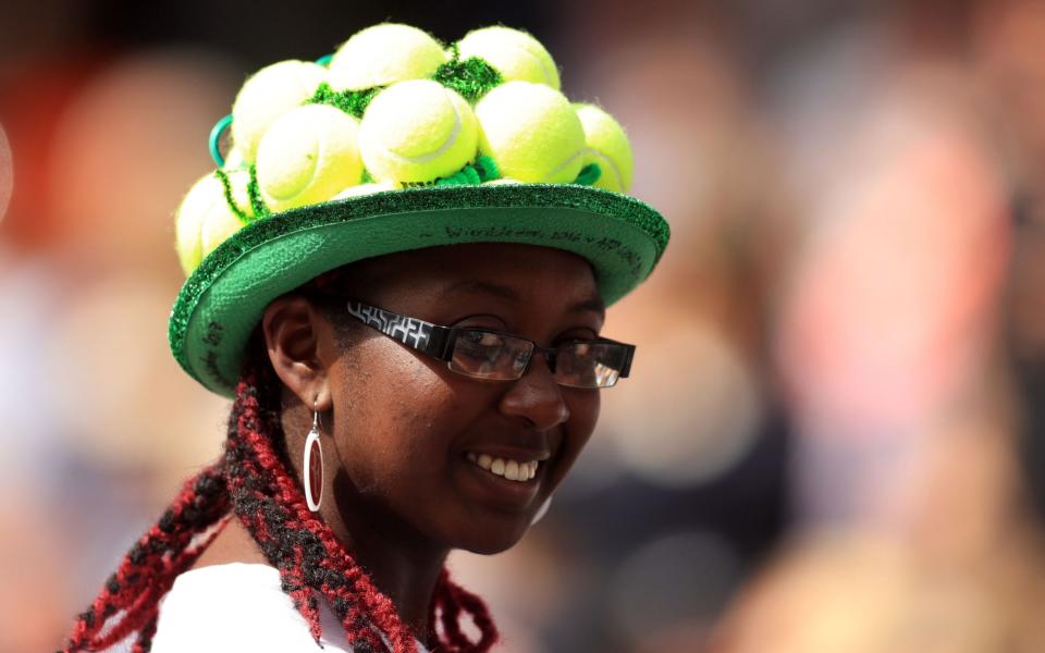 Wimbledon hat - Credit: Adam Davy/PA Wire