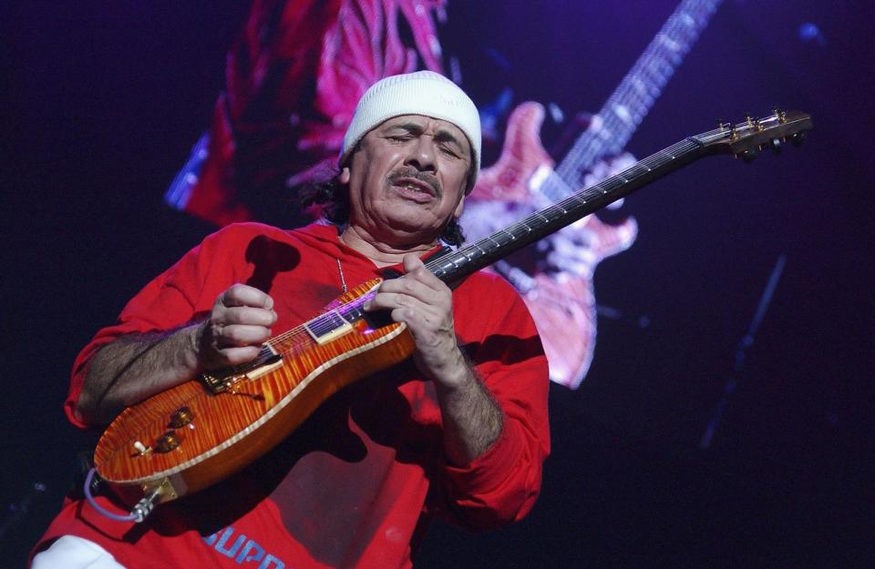 Platz 9: Carlos Santana